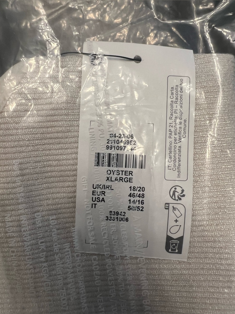 Primark Cream Ribbed Cropped Tank Top - Picture 9 of 9